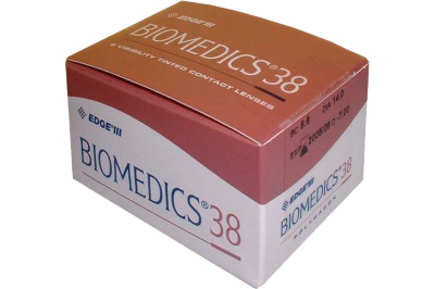 Biomedics 38 Традиционные контактные линзы с идеальной посадкой и высокой кислородной проницаемостью.Упаковка 6шт.