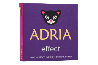 Цветные контактные линзы Adria Effect Цветные контактные линзы ежеквартальной замены. Упаковка - 2 линзы.