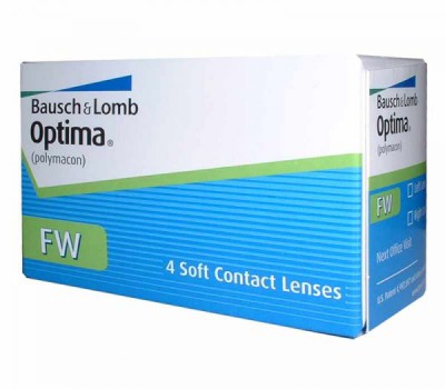 Optima FW Мягкие контактные линзы ежеквартальной замены.Упаковка 4шт.