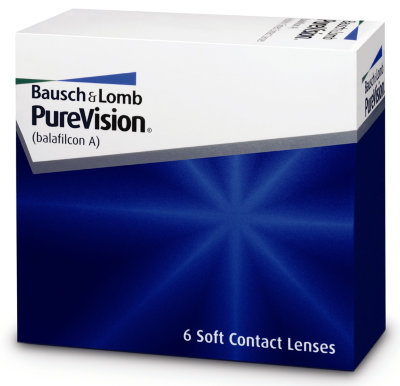 Pure Vision 8.6 Силикон-гидрогелевые мягкие контактные линзы продленного ношения (до 30 дней).Упаковка 6шт.