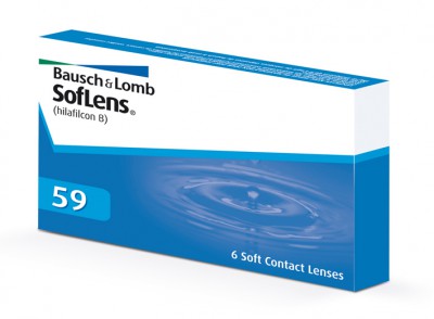 Soflens 59 Мягкие контактные линзы месячной плановой замены компании Bausch&Lomb. Упаковка 6шт.