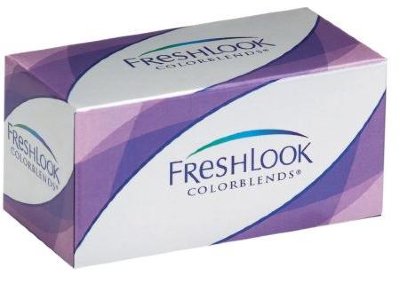 Fresh Look Colorblends Цветные контактные линзы ежемесячной замены.Упаковка 2шт.