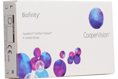 Biofinity Силикон-гидрогелевые линзы нового поколения, ежемесячной замены. Упаковка 6шт.
